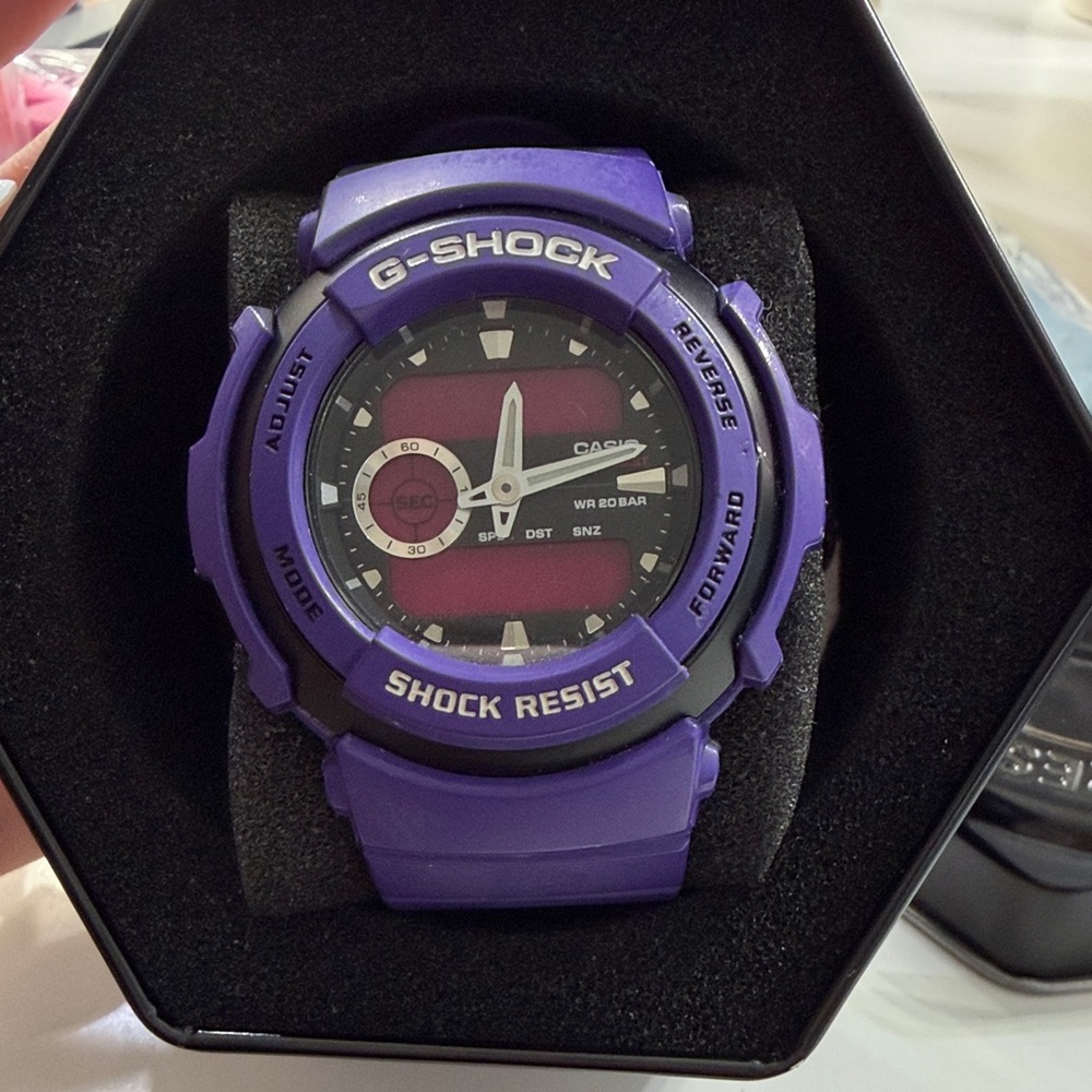 G-Shock Bold Purple Watch